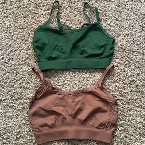 Bao Bei Active Seamless Sports Bra M/L Activewear bundle of 2